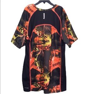 Reebok Speedwick V Neck Sz XL